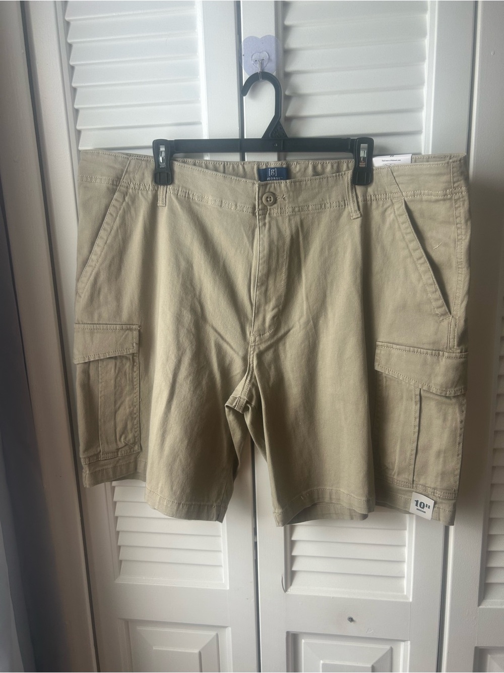 George Men's Cargo Shorts in Khaki